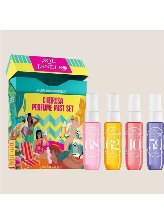 sol de jainero Cheirosa Perfume Mist Set 30ml*4pcs - Image 1
